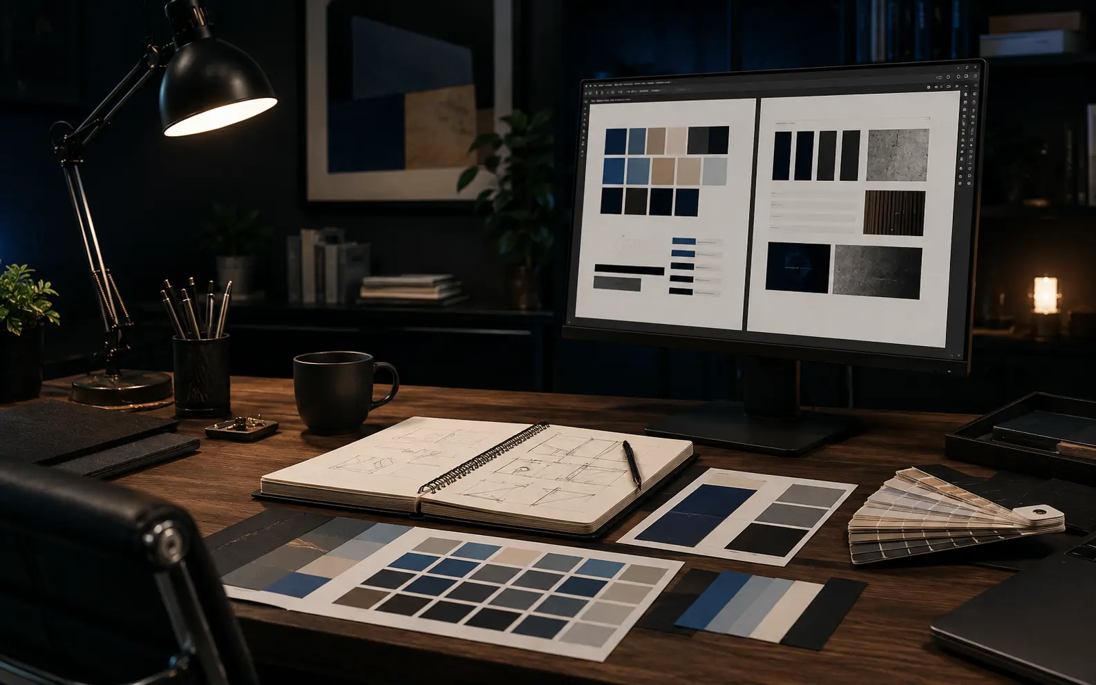 Identidade Visual em ambiente profissional