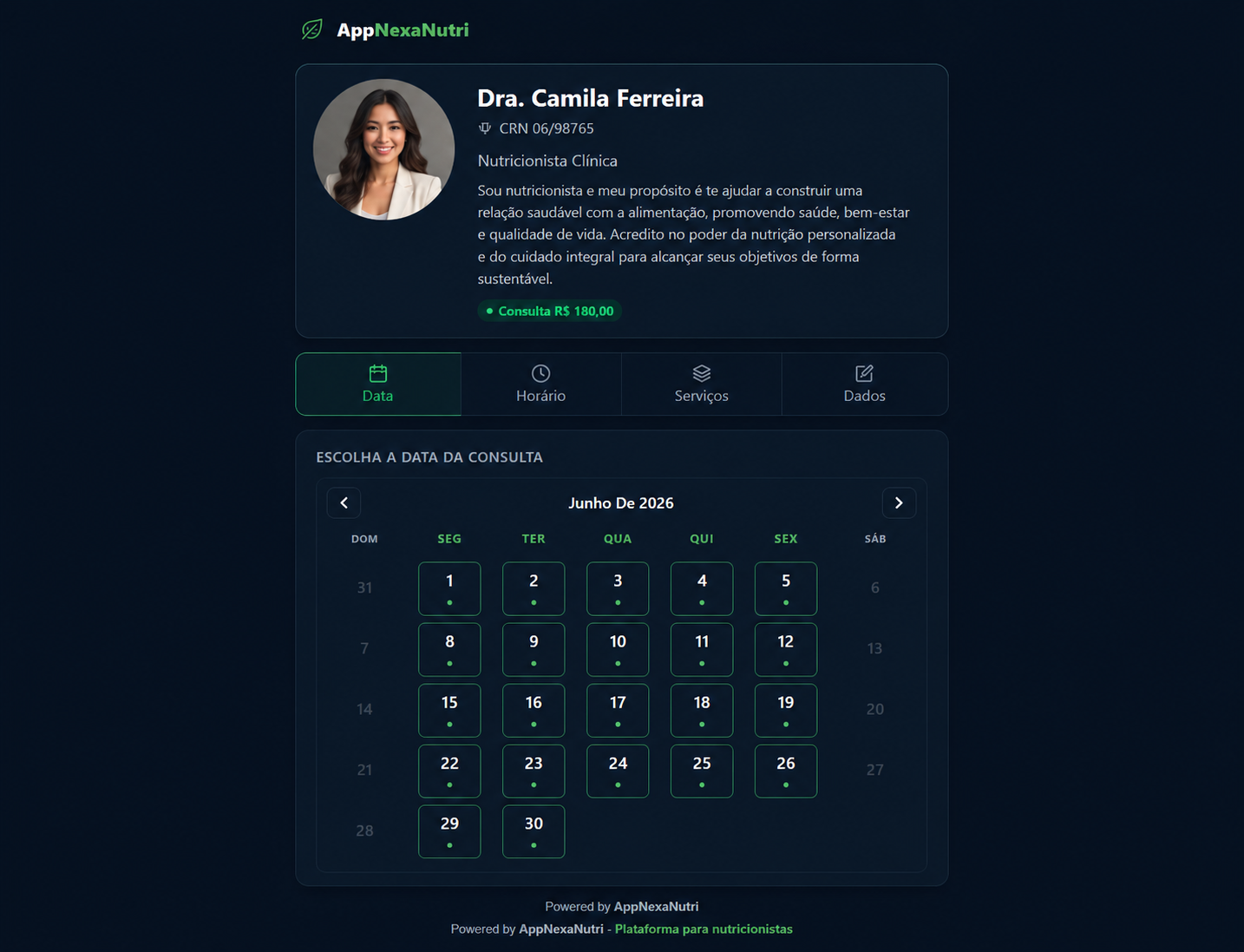 App Nexa Nutri